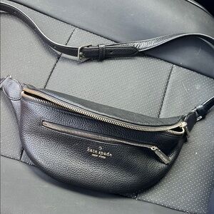 Kate Spade Black Pebbled Leather Bag